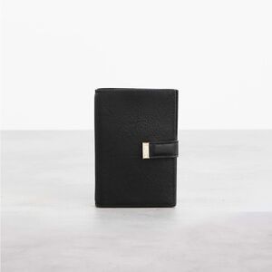 Beis Black Passport Holder with Pen